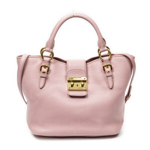 Miu Miu Pushlock Executive Tote